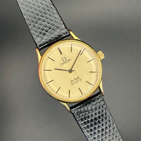 omega quartz de ville vintage